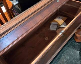 #126 Lane Wood Cedar Chest w/2 lift-up Trays - 48x19x25 $125.00