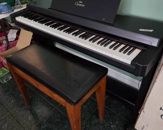 #109 Yamaha Clavinova w/stool - working CLP360 - 56" $375.00