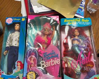 new barbies vintage stock