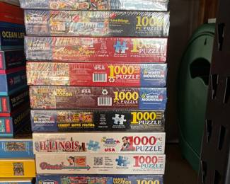 New white mountain jigsaw puzzles