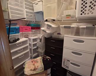 Storage bins organizers