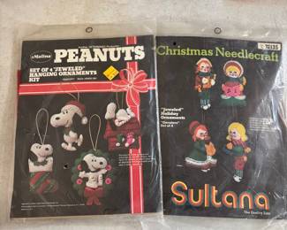 vintage felt ornament kits