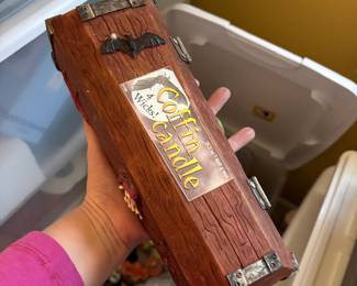 coffin candle new