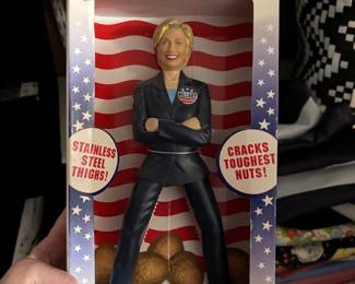 Hillary Clinton Nutcracker novelty
