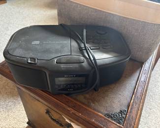 sony radio cdplayer