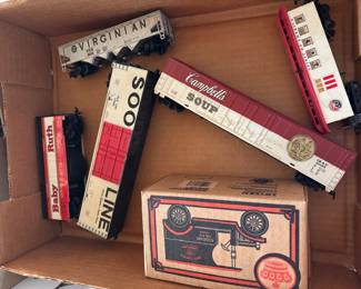 tyco and other train cars