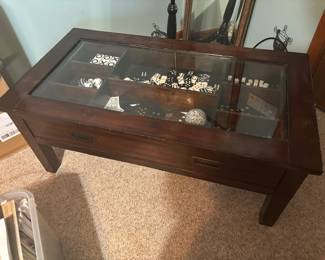 showcase coffee table