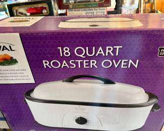 new in box roaster oven
