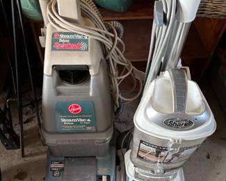 carpet cleaner and shark vacuum
