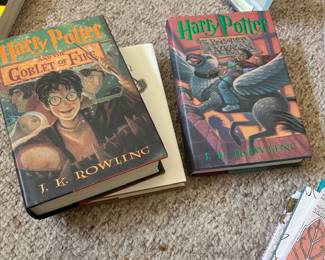 Harry potter books 1st ed