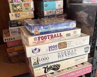 These are the only Used puzzles, all the other are sealed