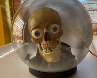 crystal ball halloween deco large