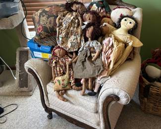 raggady ann primitive style dolls
