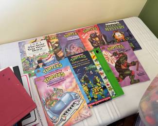 TMNT story books, never used
