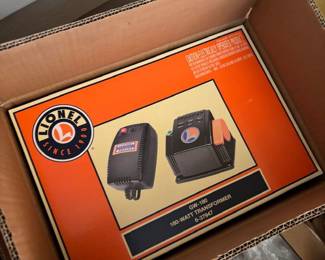 New in box train transformer lionel