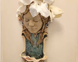Lady Wall Vase