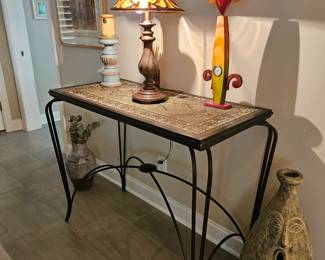 Tile Top Table
