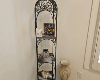 Metal Curio Stand