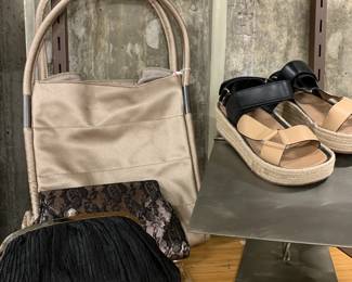 NM bags and sandals