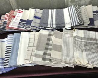 LinenMe Linen Tea Towel samples - lots to coordinate