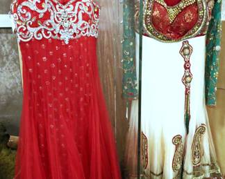 Heavily embellished Indian Dresses - $25 each