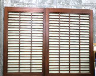 Interior doors from Hibachi Grill at Power and Light District - $450/pr
