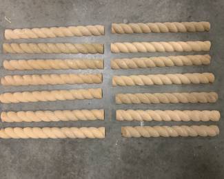 Architectural rope molding