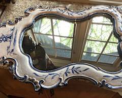 Glazed Ceramic Mirror