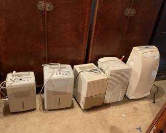 Collection of Dehumidifiers