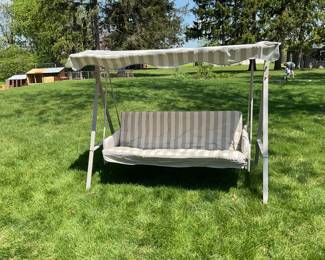 3 Person Swing Set by Garden Treasures Living - New just assembled.