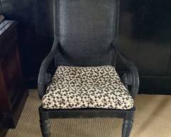 Wicker Occasional Chair with Cushions