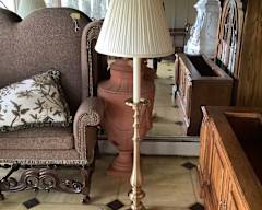 Brass Floor Lamps (2 available)