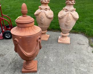 Terra Cotta Urns