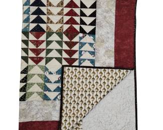 Quilt Machine Stitched Christmas Winter