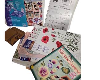 Quilt Stencils Iron Ons Paint Stencils LOT