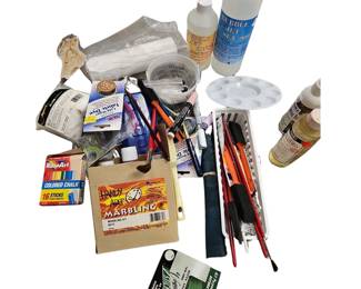 Fabric Paint Markers Paint Brushes & More LOT