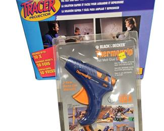 TRACER Projector for Art Quilt Pattern Tracing + New Hot Glue Gun