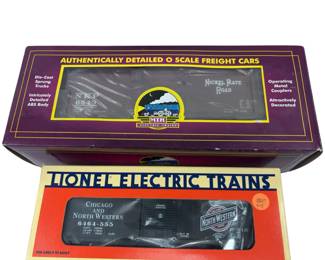 O27 MTH Train Car 93462 Box & Lionel ChicagoLand Club 52081 First Issue