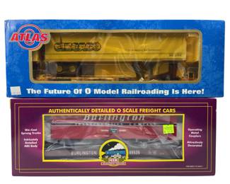 O27 Atlas 6955-1 Chicago 3 Rail MTH 98126 Flat Trailer