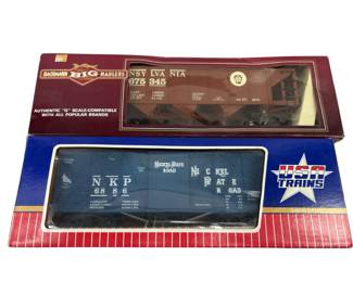 G Bachmann Big Haulers 98214 & USA Trains R-1420 Nickel Plate
