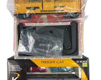 O27 Lionel Operating Cattle Car Stockyard K-Line Flatcar