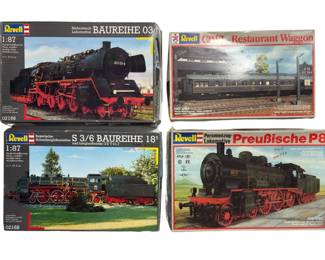 HO LOT REVELL Models 02166 02168 Restaurant Waggon P8