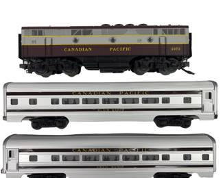 O27 MTH 1999 DAP 80002 B G-a G-b CN 2373 Passenger Cars