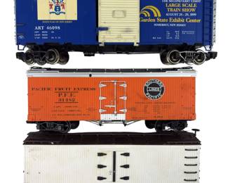 G LOT 3 Train Cars Box Southern Lines New Jersey