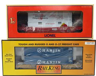 O27 Lionel Double Stack 2000 52196 Rail King Husky Stack 7643