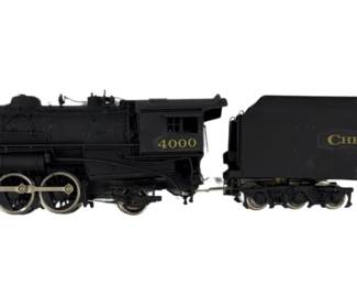 HO C&O 4000 2-10-2 Sunset Models Locomotive & Tender