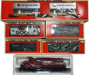 O27 Lionel Soo Line Special Train Set GP-38-2 Dual Motor 18825
