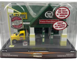 O27 Train Scenery Building Quaker State Daves Garage Menards Gold Line