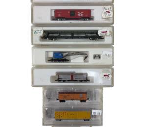 Z LOT 8 Train Cars Marlin Mini Club & Micro-Trains