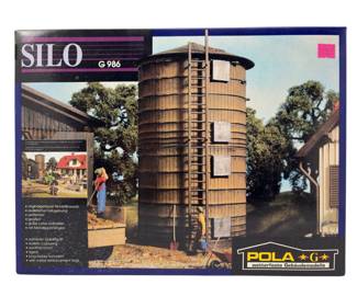 G Scenery Buildings POLA Germany Farm Grain Silo G 986